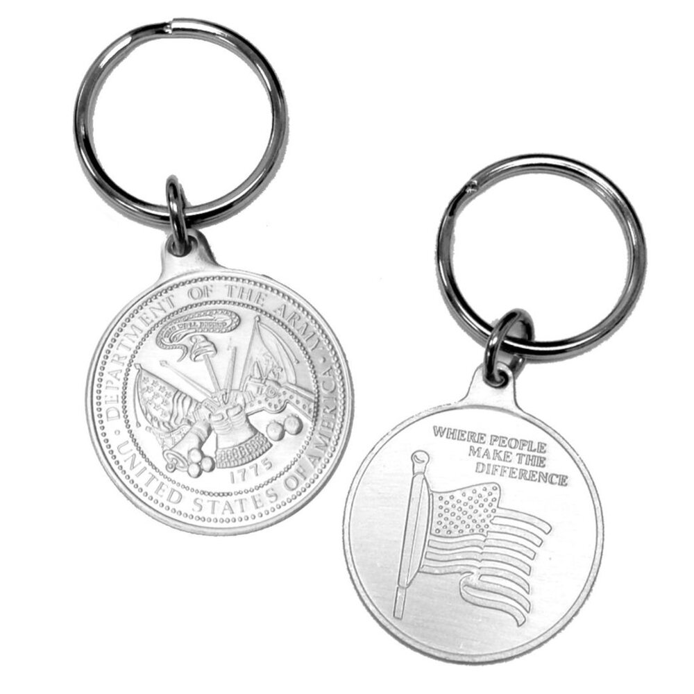 Military Service Keychain Army